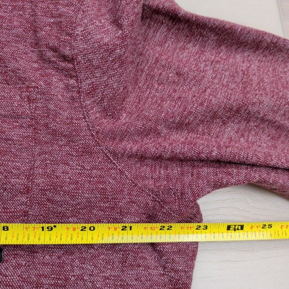 Nike SB Flannel Shirt Mens XL Long Sleeve Button Up Heathered Red - Picture 6 of 10